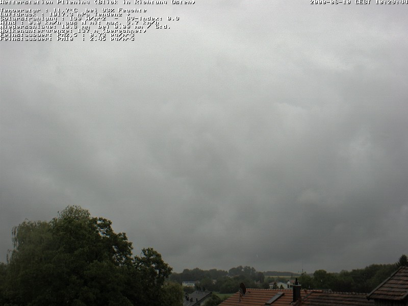 aktuelles Wetter-Webcam-Bild Pliening OST
